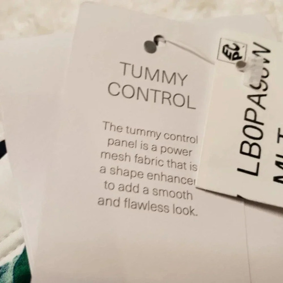 2/$25-La Blanca 22W Tummy Control Highrise Tropical Bikini  Bottom Separate NWT - Picture 12 of 14